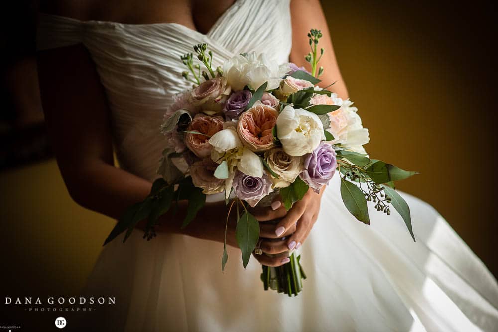 bridal bouquet at St Augustine wedding 
