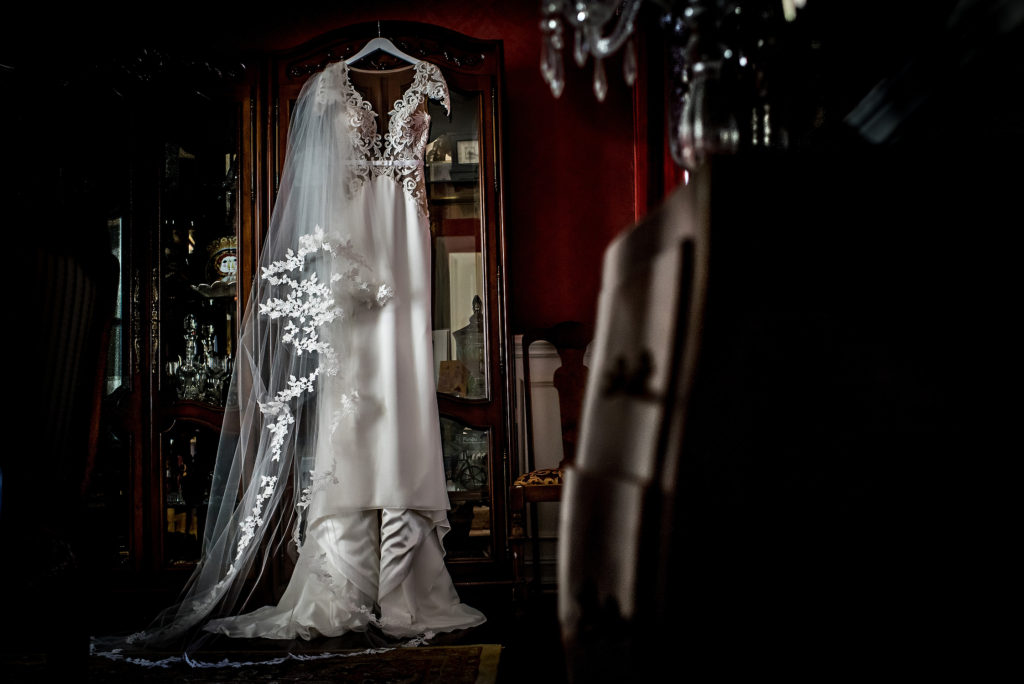 Berta Bridal Gown at Treasury on the Plaza St Augustine wedding