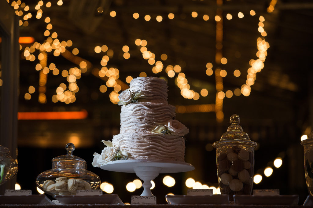 Sweetwater Branch Inn Wedding cake in Gainesville