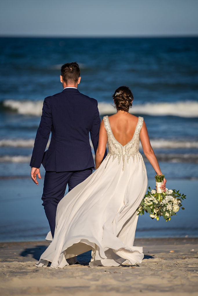 Ritz Carlton Amelia Island wedding on the beach
