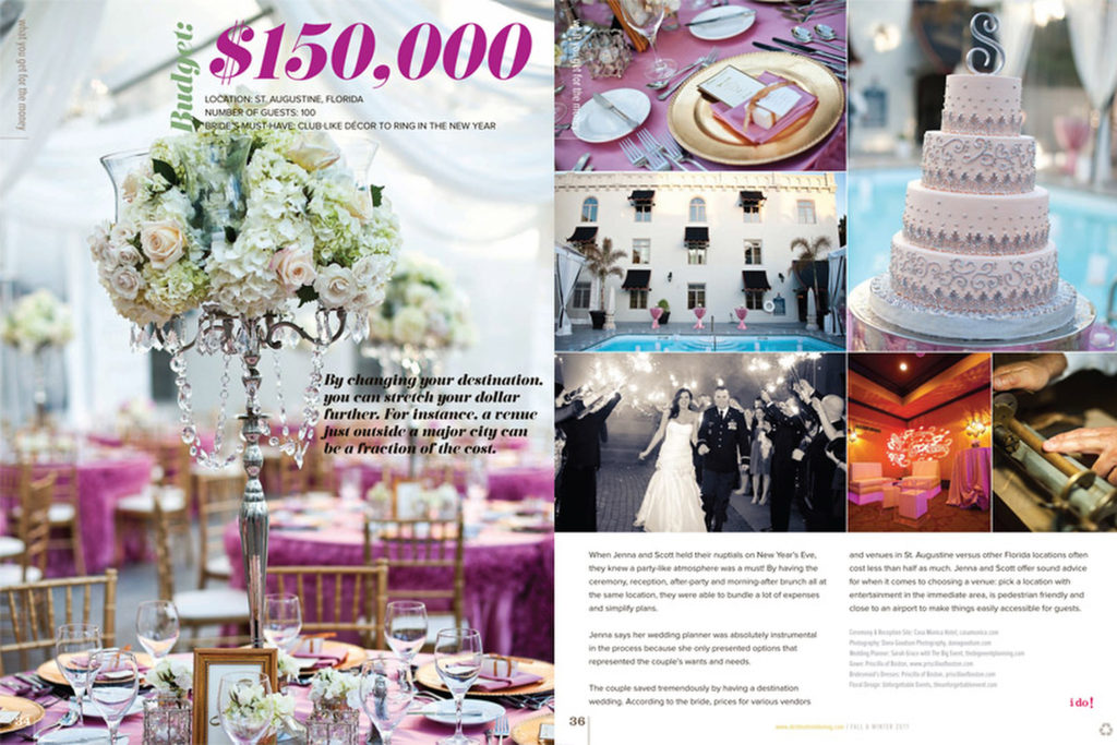 Destination I DO magazine St Augustine Wedding