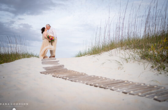 Beach wedding in Amelia Island at Ritz Carlton